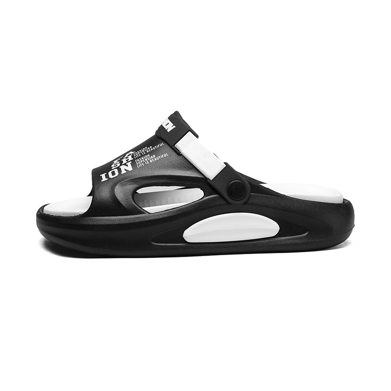 Jinho Пляжные сандалии мужские бело-коричнево-зеленые - черно-белые, цвет Black White 
Jinho Пляжные сандалии мужские бело-коричнево-зеленые - черно-белые, цвет Black White