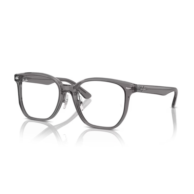 RayBan Квадратная оправа для очков унисекс серая, Gray