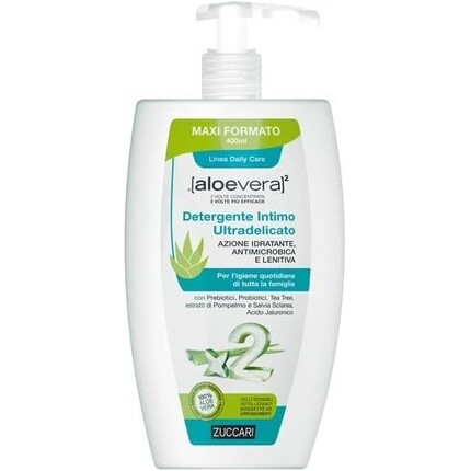 ZUCCARI Ультра-деликатное очищающее средство для интимной гигиены Maxi Format 400 мл
ZUCCARI Ультра-деликатное очищающее средство для интимной гигиены Maxi Format 400 мл