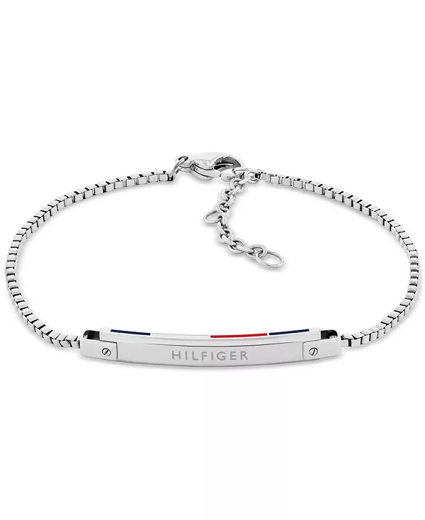 Браслет-Цепочка с линейным логотипом Tommy Hilfiger, silver
Браслет-Цепочка с линейным логотипом Tommy Hilfiger, silver