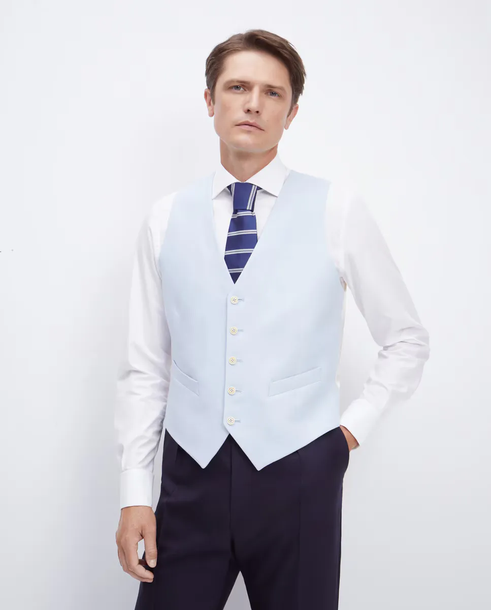 Мужской однотонный льняной жилет Emidio Tucci, синий
Мужской однотонный льняной жилет Emidio Tucci, синий