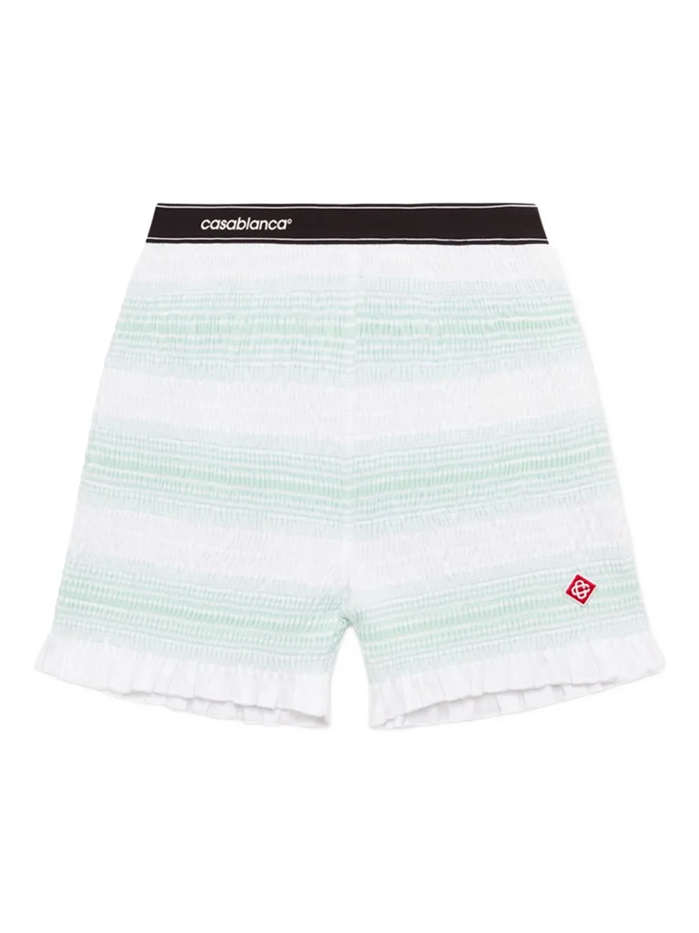 Спортивные шорты в полоску с оборками CASABLANCA, белый
Спортивные шорты в полоску с оборками CASABLANCA, белый