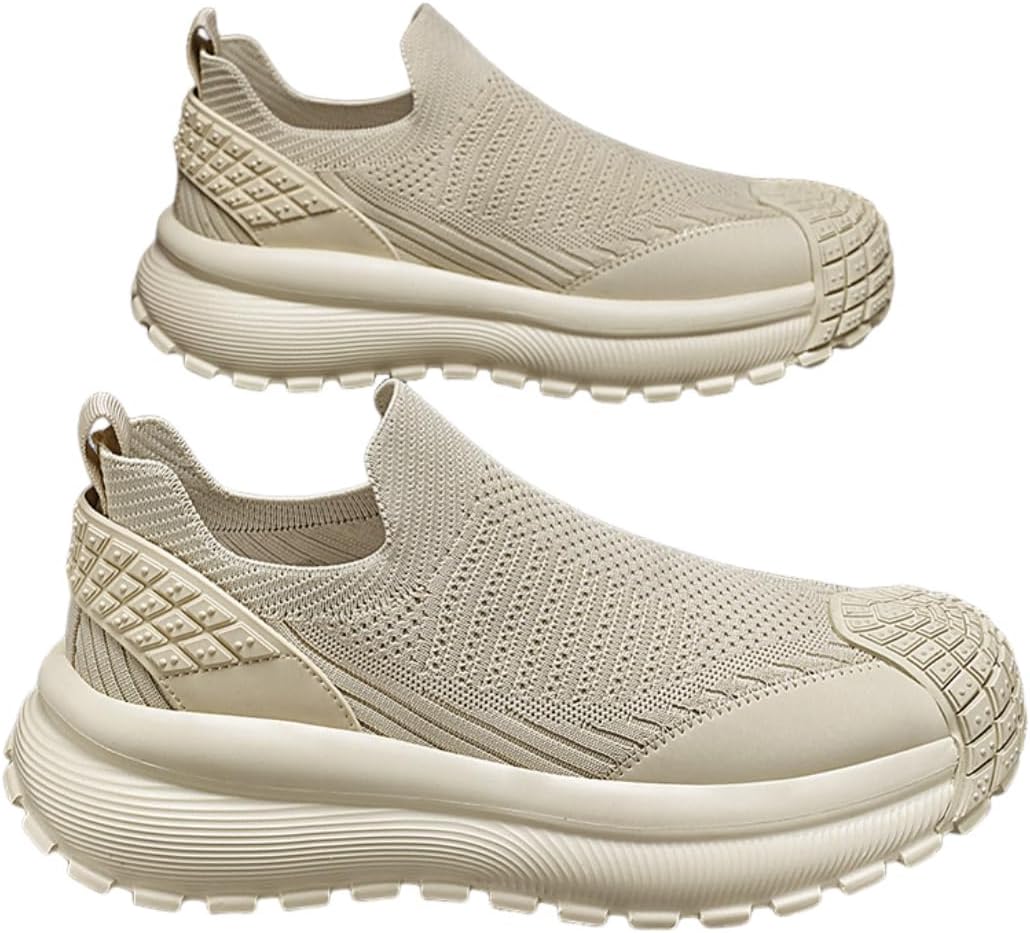 Мужские сетчатые дышащие кроссовки однотонные повседневные теннисные слипоны легкие трикотажные для ходьбы и бега Lexamen, бежевый
Мужские сетчатые дышащие кроссовки однотонные повседневные теннисные слипоны легкие трикотажные для ходьбы и бега Lexamen, бежевый