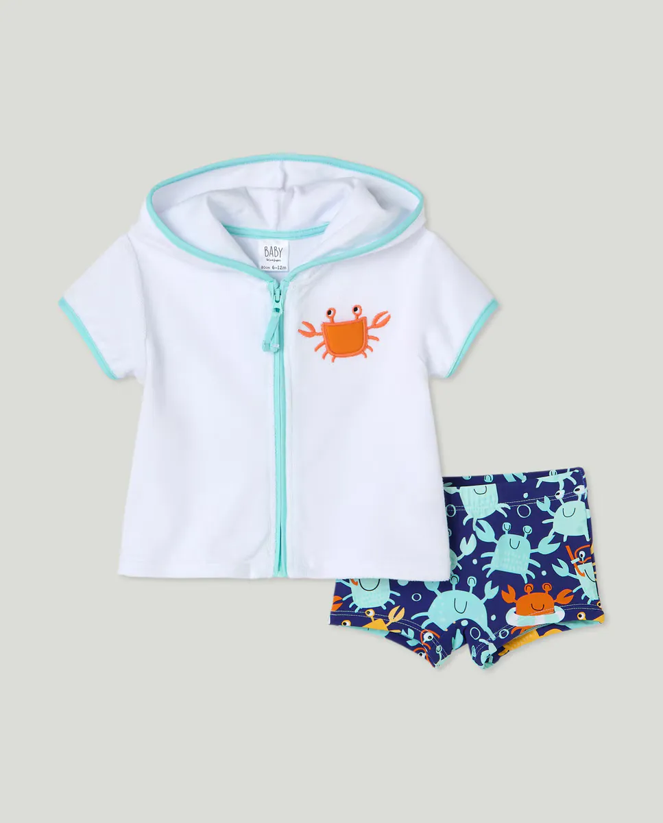 Комплект для мальчика Baby El Corte Inglés, белый
Комплект для мальчика Baby El Corte Inglés, белый