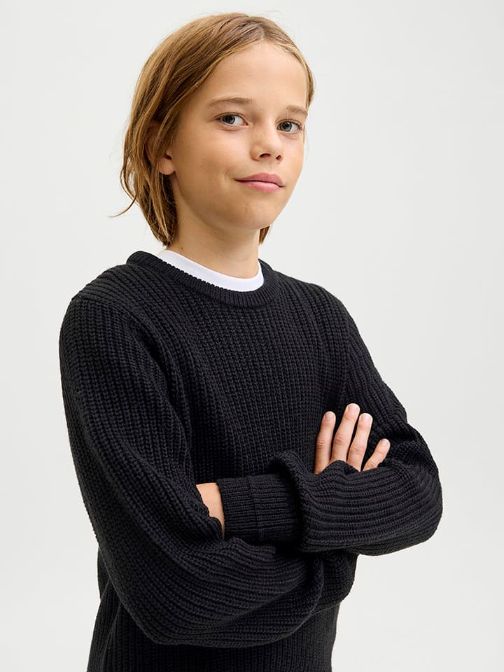JACK & JONES Junior Свитер «Кайто» черного цвета
JACK & JONES Junior Свитер «Кайто» черного цвета