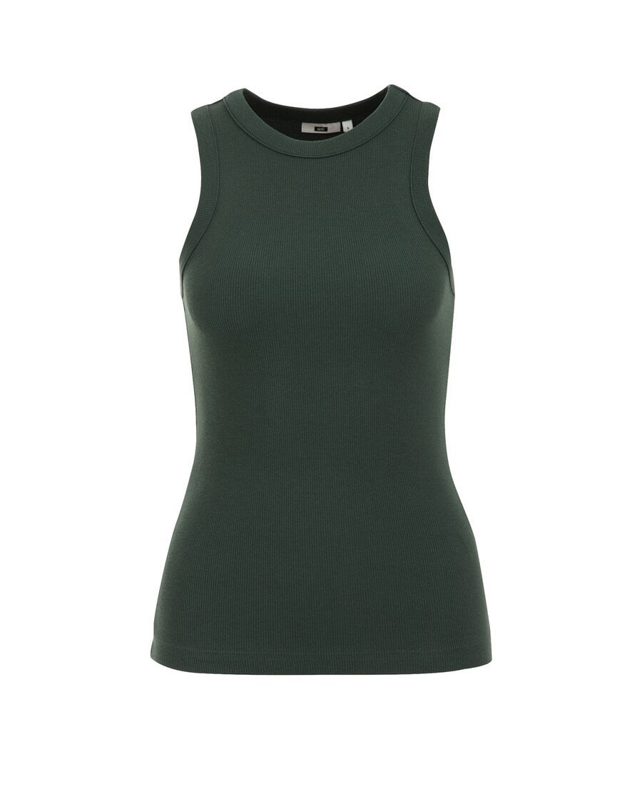 Топ WE Fashion, темно-зеленый
Топ WE Fashion, темно-зеленый