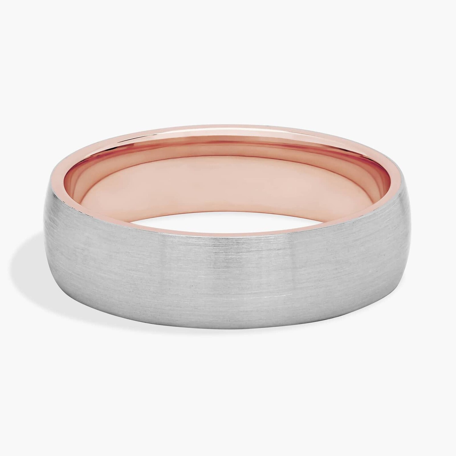 Матовое классическое обручальное кольцо из платины и 18-каратного розового золота (6 мм) Blue Nile
Матовое классическое обручальное кольцо из платины и 18-каратного розового золота (6 мм) Blue Nile