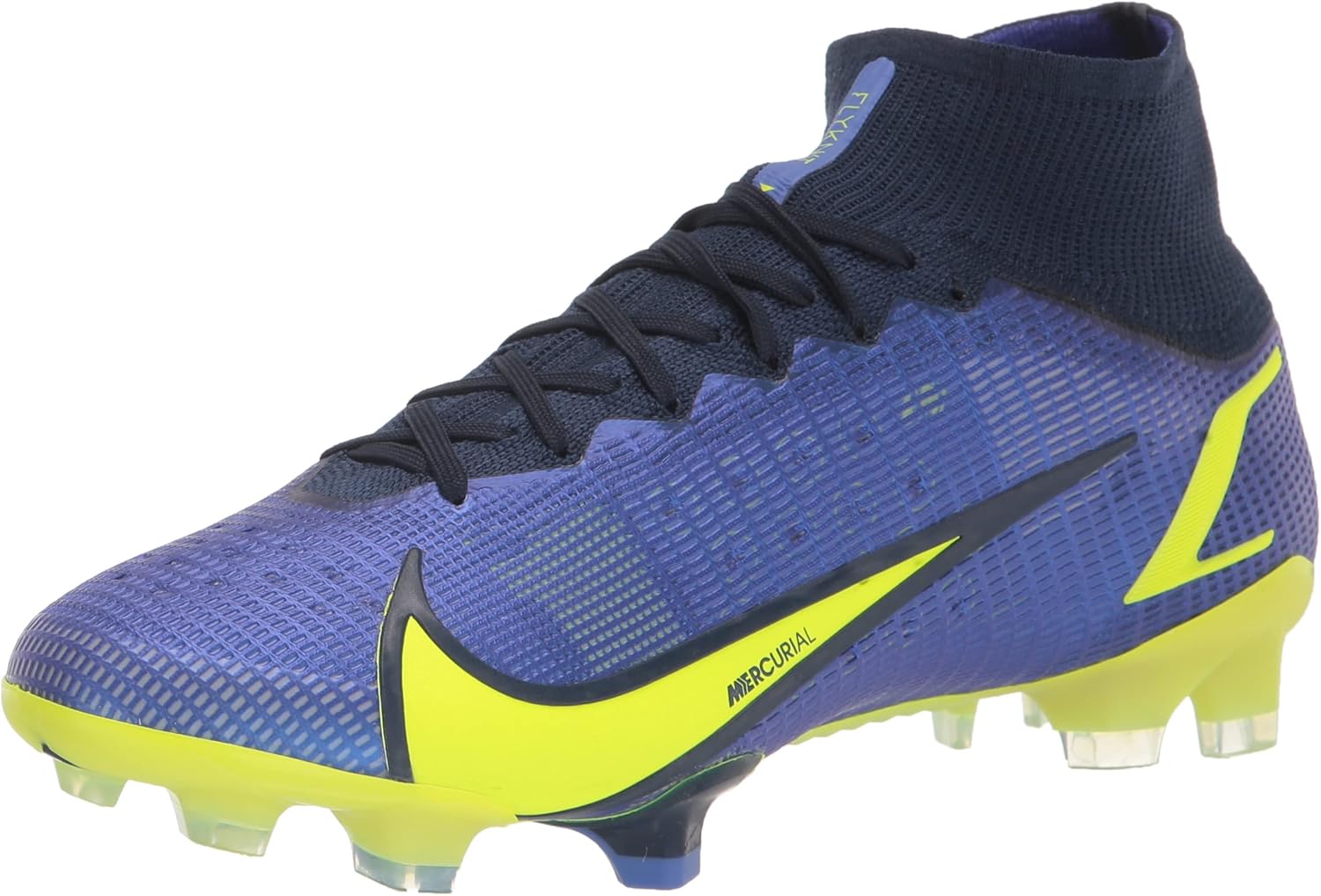 Бутсы для игры в футбол унисекс Nike Mercurial Superfly 8 Elite Fg для игры на твердом грунте, Sapphire Volt Blue Void 574
Бутсы для игры в футбол унисекс Nike Mercurial Superfly 8 Elite Fg для игры на твердом грунте, Sapphire Volt Blue Void 574