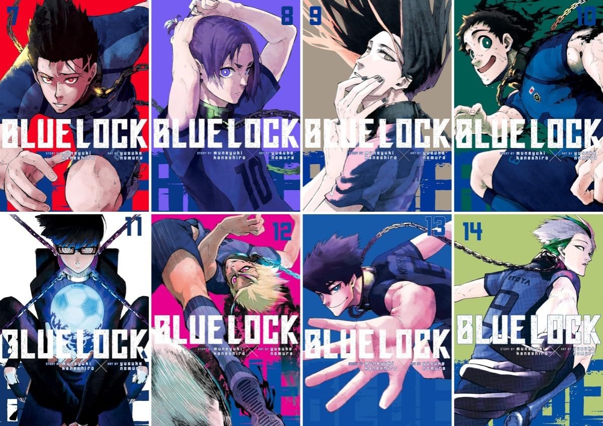 Blue Lock Manga Series 8 Books Set (Vol. 7 - Vol. 14) (generic)
Blue Lock Manga Series 8 Books Set (Vol. 7 - Vol. 14) (generic)