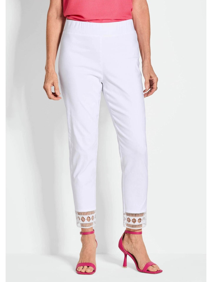 Тканевые брюки GOLDNER, белый
Тканевые брюки GOLDNER, белый