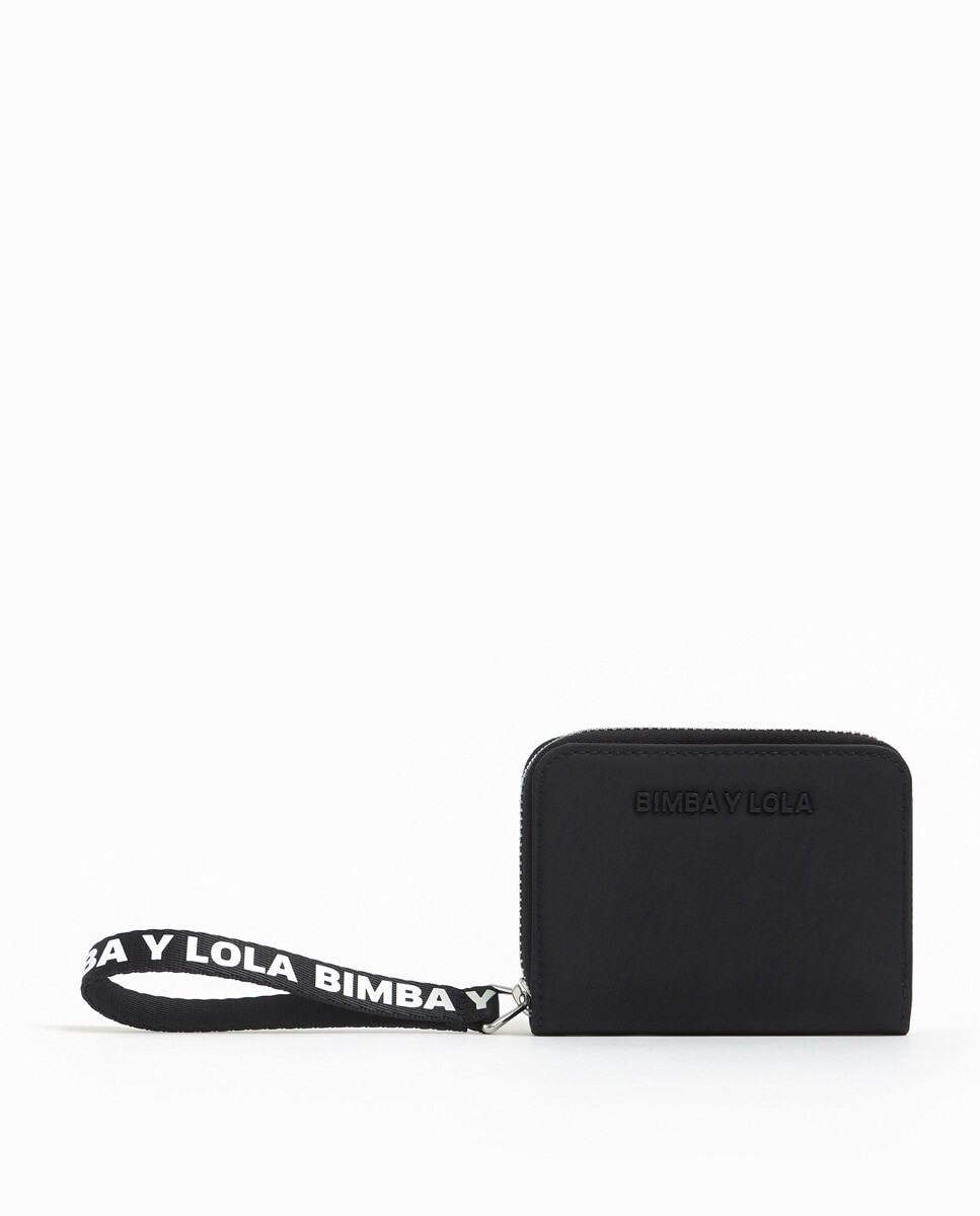 Черный нейлоновый кошелек с клапаном Bimba y Lola, черный
Черный нейлоновый кошелек с клапаном Bimba y Lola, черный