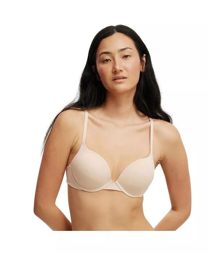Женский бюстгальтер-футболка Push Up2 Ultimate Comfort COTTON ON, коричневый/бежевый
Женский бюстгальтер-футболка Push Up2 Ultimate Comfort COTTON ON, коричневый/бежевый