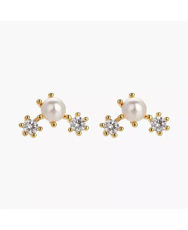 Серьги-Гвоздики из стерлингового серебра 18 карат с позолотой и рассветным жемчугом — идея для праздничного подарка Bearfruit Jewelry, gold
Серьги-Гвоздики из стерлингового серебра 18 карат с позолотой и рассветным жемчугом — идея для праздничного подарка Bearfruit Jewelry, gold