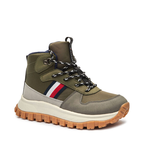 Ботинки детские Tommy Hilfiger высокие на толстой подошве, зеленый
Ботинки детские Tommy Hilfiger высокие на толстой подошве, зеленый