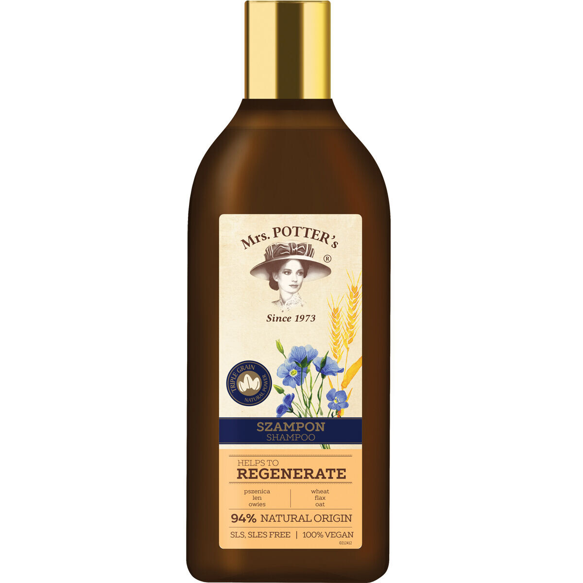 Восстанавливающий шампунь для волос Mrs. Potter'S, 390 мл
Восстанавливающий шампунь для волос Mrs. Potter'S, 390 мл