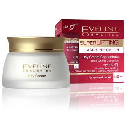 Крем для лица Eveline Lifting Laser 40+ 50 мл Eveline Cosmetics
Крем для лица Eveline Lifting Laser 40+ 50 мл Eveline Cosmetics