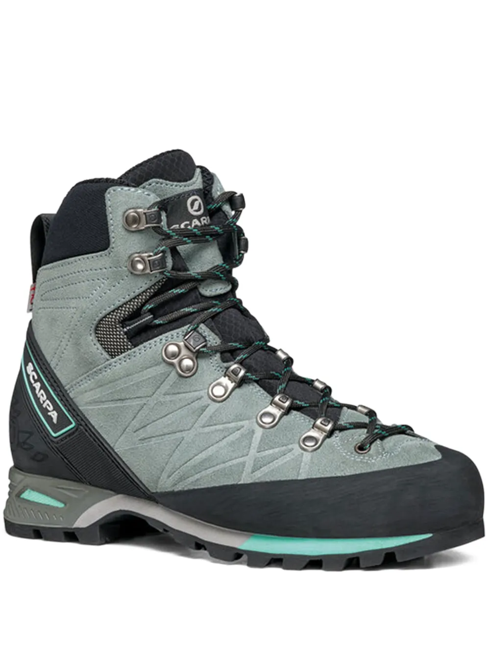 Ботинки с логотипом SCARPA, зеленый
Ботинки с логотипом SCARPA, зеленый