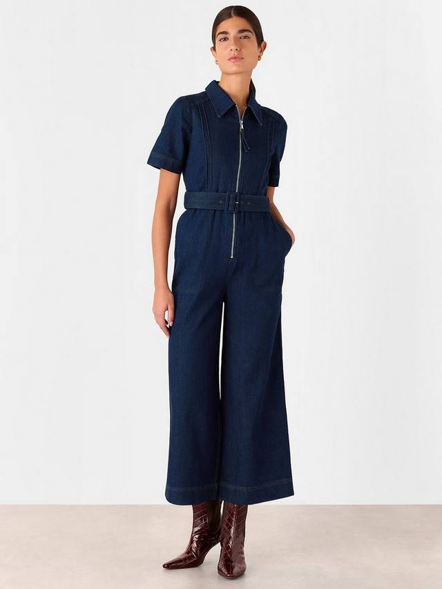 Джинсовый комбинезон с поясом в тонкую полоску Whistles, темно-синий
Джинсовый комбинезон с поясом в тонкую полоску Whistles, темно-синий