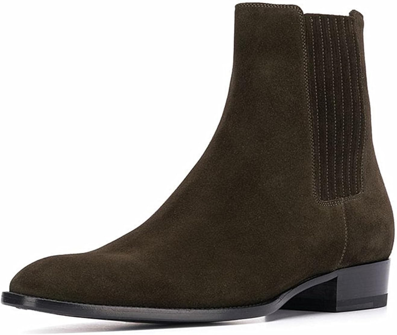 Мужские замшевые деловые ботинки Chelsea Santimon - ботинки на щиколотку с эластичной вставкой, без шнурков, для бизнес-кэжуал, выпускного, свадьбы, банкетов с смокингом, концертов и выходных, хаки
Мужские замшевые деловые ботинки Chelsea Santimon - ботинки на щиколотку с эластичной вставкой, без шнурков, для бизнес-кэжуал, выпускного, свадьбы, банкетов с смокингом, концертов и выходных, хаки