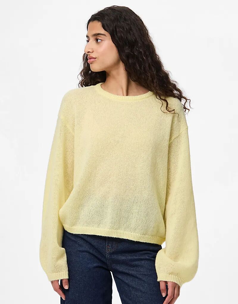 Вязаный пуловер Pieces цвета французской ванили
Вязаный пуловер Pieces цвета французской ванили