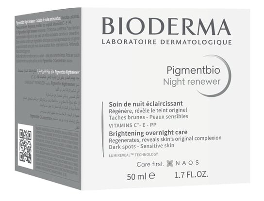 Осветляющий ночной крем, уменьшающий обесцвечивание, 50 мл Bioderma Pigmentbio Night Renewer
Осветляющий ночной крем, уменьшающий обесцвечивание, 50 мл Bioderma Pigmentbio Night Renewer