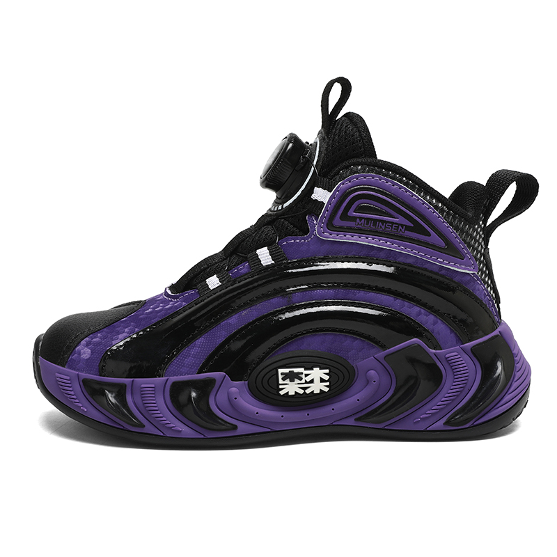 Детские баскетбольные кроссовки Mulinsen, черный/фиолетовый
Детские баскетбольные кроссовки Mulinsen, черный/фиолетовый