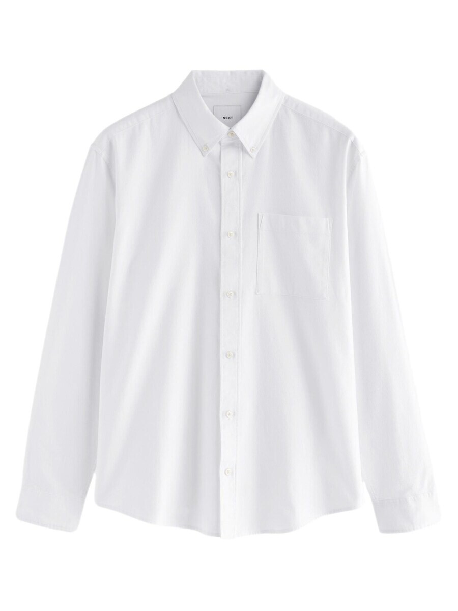 Повседневная рубашка Next Regular fit Button Up Shirt, белый
Повседневная рубашка Next Regular fit Button Up Shirt, белый