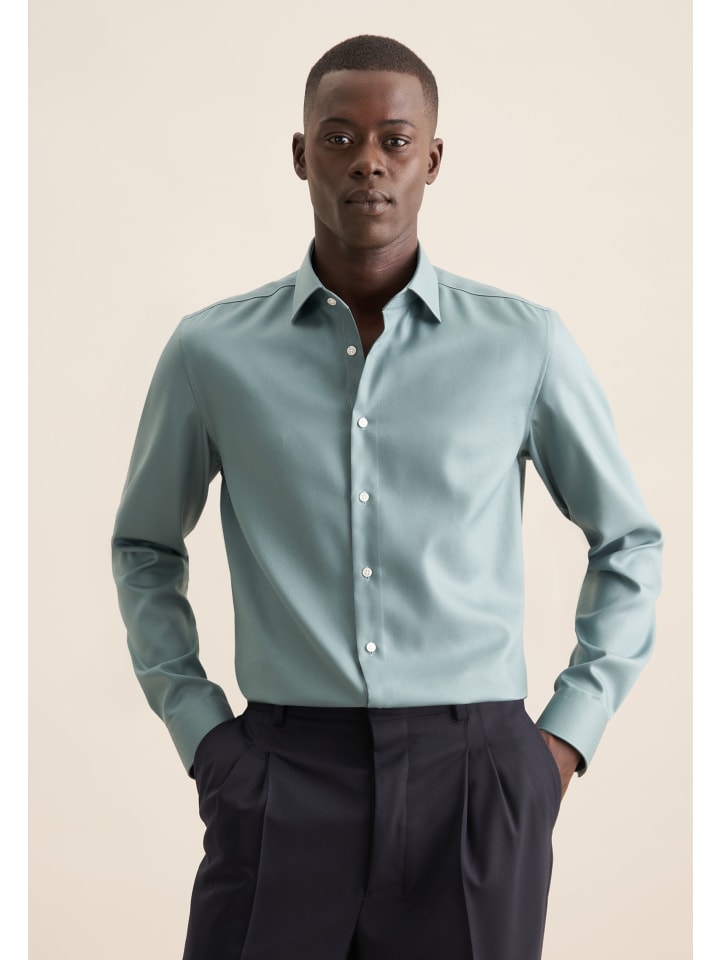 Рубашка Seidensticker, зеленый
Рубашка Seidensticker, зеленый