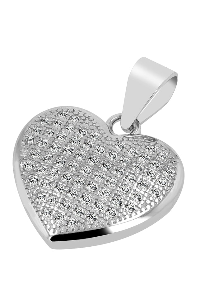 Adeliás Женский кулон - Сердце. Кулон в форме сердца из серебра 925 пробы с кубическим цирконием в серебряной оправе
Adeliás Женский кулон - Сердце. Кулон в форме сердца из серебра 925 пробы с кубическим цирконием в серебряной оправе