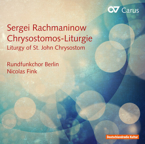 CD диск Rachmaninov / Berlin Radio Choir / Fink: Chrysostomos - Liturgie - Liturgy of St. John Chry
CD диск Rachmaninov / Berlin Radio Choir / Fink: Chrysostomos - Liturgie - Liturgy of St. John Chry
