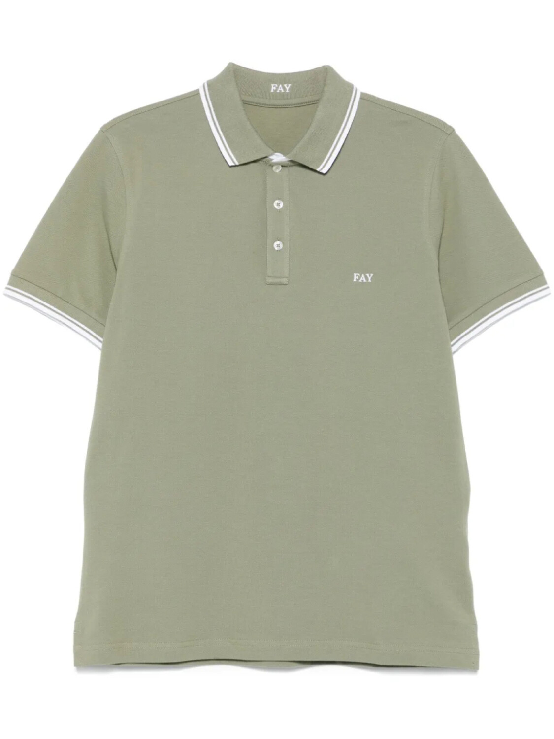 Fay рубашка поло с вышитым логотипом, зеленый
Fay рубашка поло с вышитым логотипом, зеленый