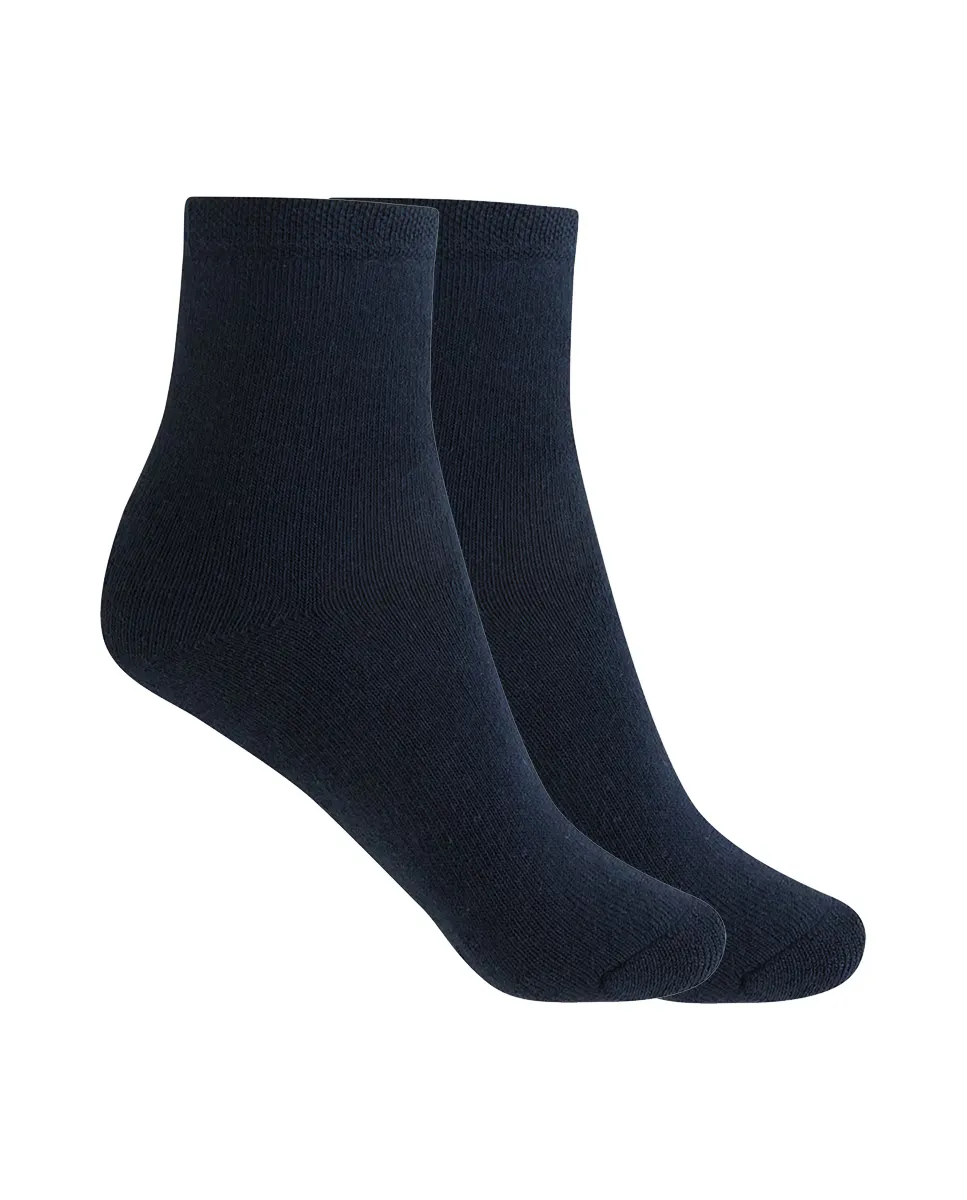 В упаковке 2 пары детских носков из термохлопка Punto Blanco, темно-синий
В упаковке 2 пары детских носков из термохлопка Punto Blanco, темно-синий