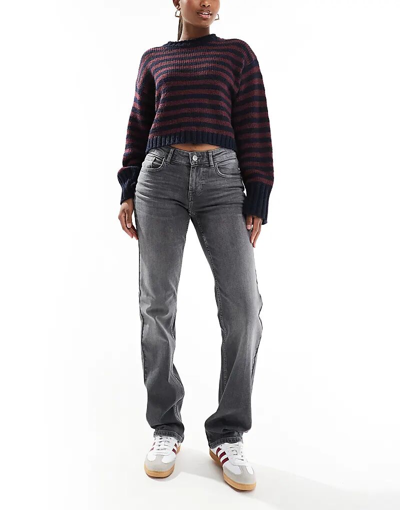 Джинсы ONLY Lopez прямого кроя с низкой посадкой серого цвета
Джинсы ONLY Lopez прямого кроя с низкой посадкой серого цвета