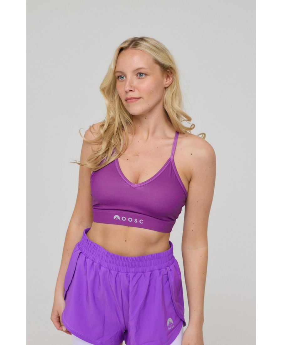 Женский спортивный бюстгальтер Infinite средней поддержки, фиолетовый OOSC, Purple
Женский спортивный бюстгальтер Infinite средней поддержки, фиолетовый OOSC, Purple