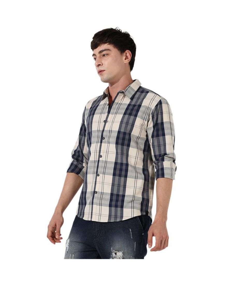 Мужская клетчатая рубашка на пуговицах Campus Sutra, Black
Мужская клетчатая рубашка на пуговицах Campus Sutra, Black