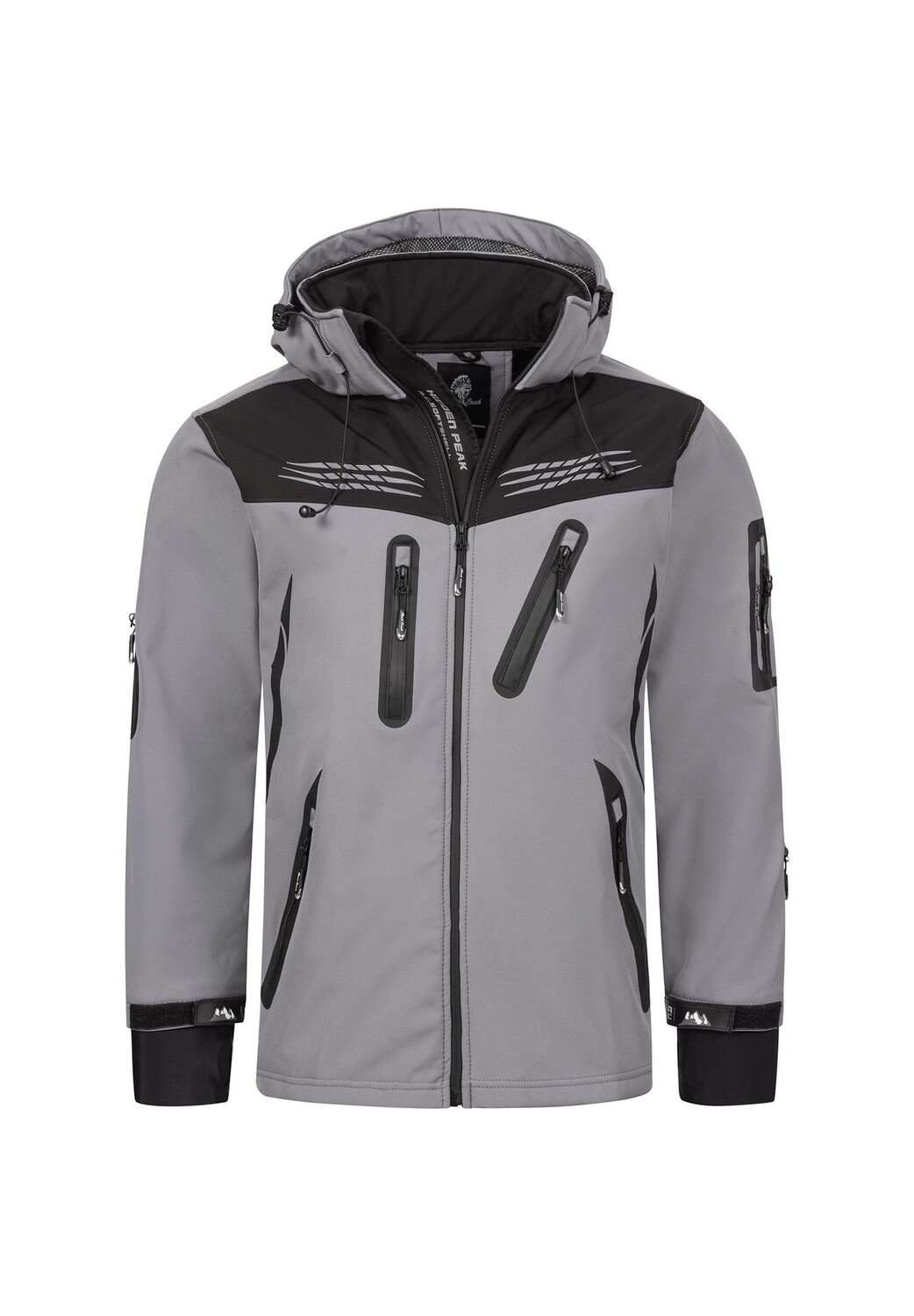 Куртка софтшелл, куртка стандартного кроя Rock Creek, светло-серый
Куртка софтшелл, куртка стандартного кроя Rock Creek, светло-серый