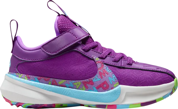 Кроссовки Zoom Freak 5 PS 'Alphabet Bros', фиолетовый
Кроссовки Zoom Freak 5 PS 'Alphabet Bros', фиолетовый