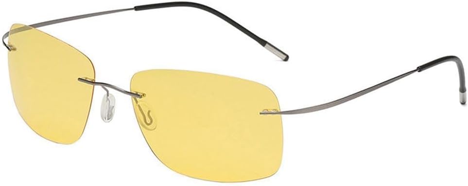 Мужские безободковые поляризованные солнцезащитные очки из титанового сплава, спортивные очки для вождения, дорожные очки, сверхлегкие очки с защитой от УФ-излучения UV400 LOVQZAOF, C4 Night Vision Lens
Мужские безободковые поляризованные солнцезащитные очки из титанового сплава, спортивные очки для вождения, дорожные очки, сверхлегкие очки с защитой от УФ-излучения UV400 LOVQZAOF, C4 Night Vision Lens