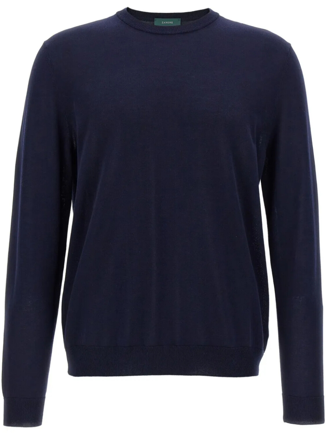 Свитер из хлопка Zanone, синий 
Свитер из хлопка Zanone, синий
