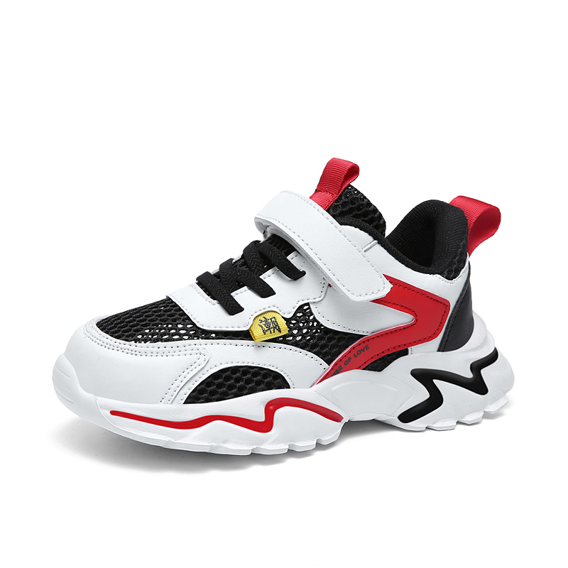 Прочные дышащие детские баскетбольные кроссовки средней высоты KUPE, черный/красный
Прочные дышащие детские баскетбольные кроссовки средней высоты KUPE, черный/красный