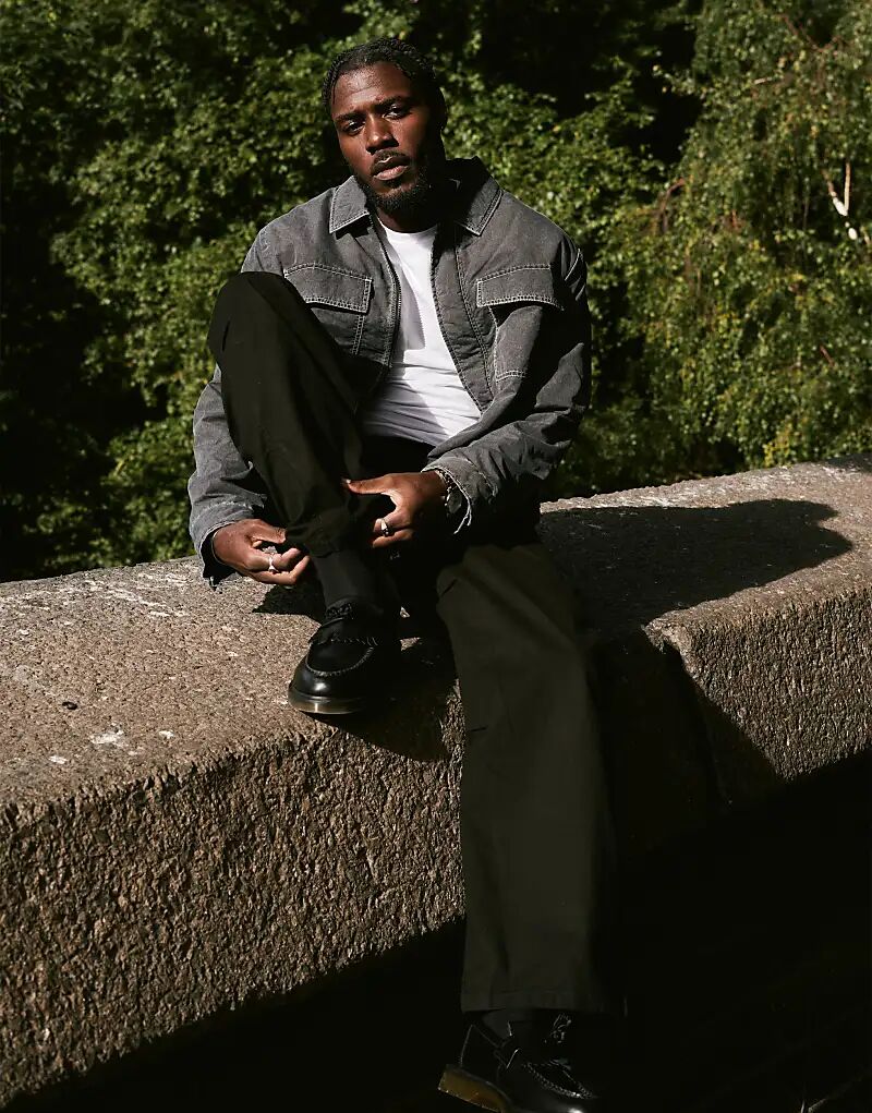 Укороченная куртка свободного кроя с контрастной строчкой черного цвета ASOS DESIGN, Черный, Укороченная куртка свободного кроя с контрастной строчкой черного цвета ASOS DESIGN
Укороченная куртка свободного кроя с контрастной строчкой черного цвета ASOS DESIGN, Черный, Укороченная куртка свободного кроя с контрастной строчкой черного цвета ASOS DESIGN