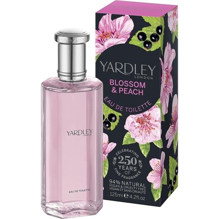 Yardley London Cherry Blossom and Peach Eau de Toilette 125ml
Yardley London Cherry Blossom and Peach Eau de Toilette 125ml