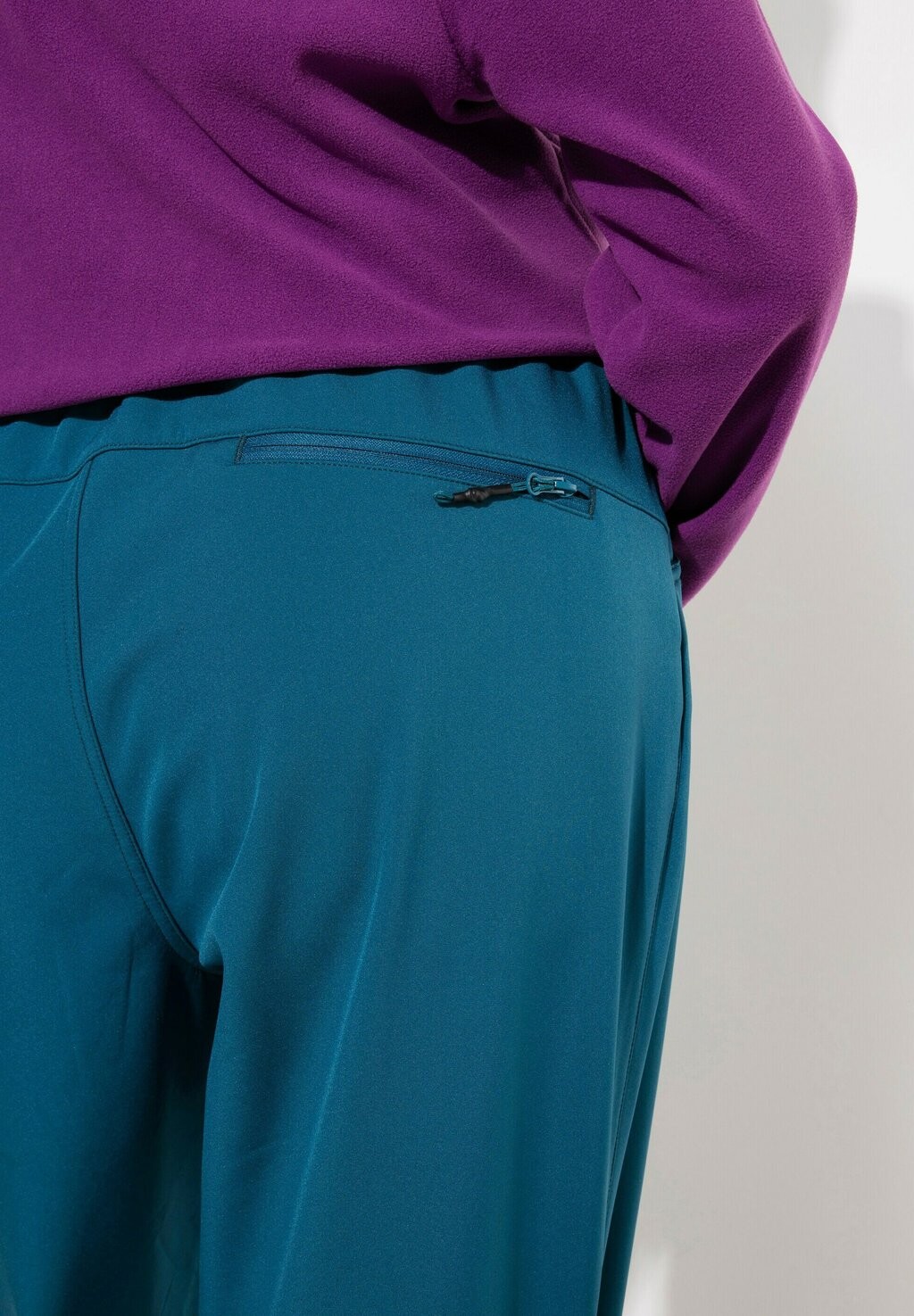 Брюки TRIPLE FUNCTION LINED Ulla Popken, бирюзовый 
Брюки TRIPLE FUNCTION LINED Ulla Popken, бирюзовый