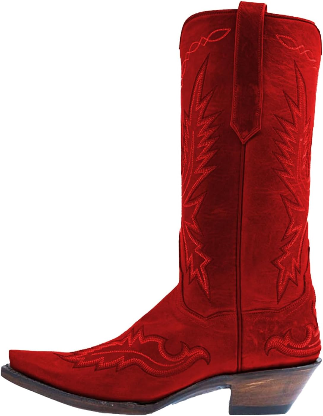 Вышитые сапоги в стиле вестерн, кожаные, средней высоты, с острым носком, классические ковбойские сапоги для верховой езды Windbxyb, красный
Вышитые сапоги в стиле вестерн, кожаные, средней высоты, с острым носком, классические ковбойские сапоги для верховой езды Windbxyb, красный