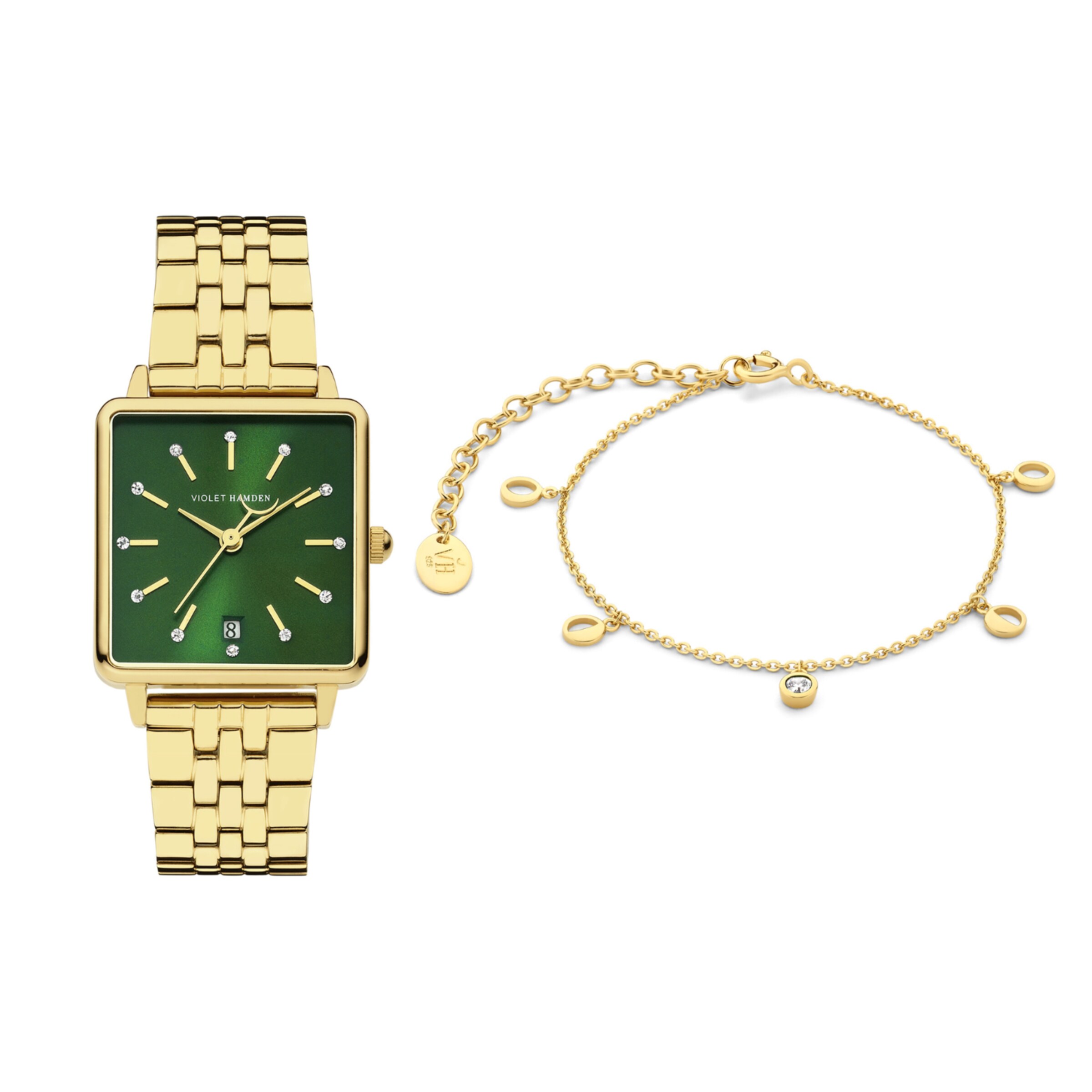Violet Hamden Золотые часы Analog
Violet Hamden Золотые часы Analog