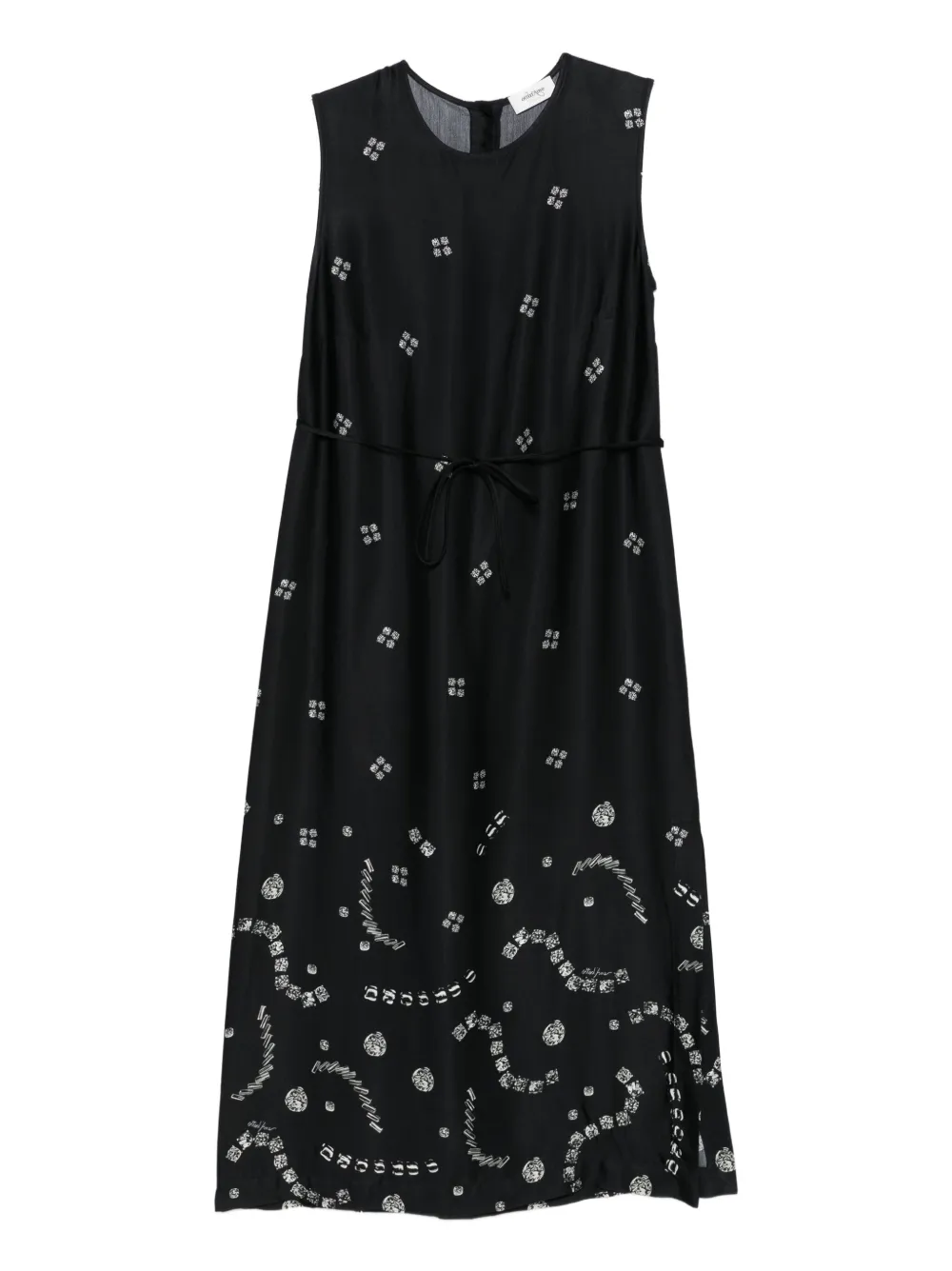 Платье с графичным принтом Ottod'Ame, черный
Платье с графичным принтом Ottod'Ame, черный