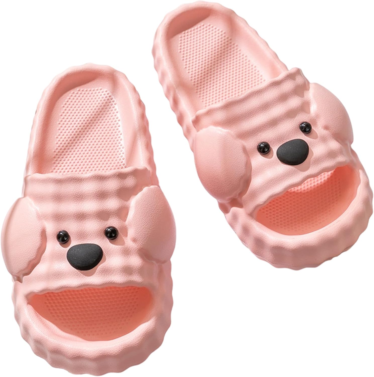 Тапочки HEVOY для женщин и мужчин, милые шлепанцы с мультяшным изображением домика для собак, нескользящие тапочки для душа, повседневные летние пляжные шлепанцы, открытые тапочки для ванной, розовый
Тапочки HEVOY для женщин и мужчин, милые шлепанцы с мультяшным изображением домика для собак, нескользящие тапочки для душа, повседневные летние пляжные шлепанцы, открытые тапочки для ванной, розовый