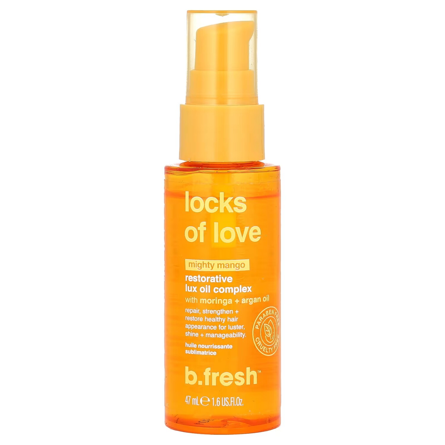 Восстанавливающий масляный комплекс b.fresh Lux Mighty Mango, 47 мл
Восстанавливающий масляный комплекс b.fresh Lux Mighty Mango, 47 мл