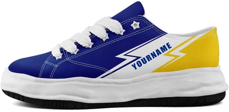 Кроссовки AWSOLE Custom Platform Canvas для мужчин и женщин, модные низкие повседневные туфли, классические удобные обувь для ходьбы, белый/синий/желтый
Кроссовки AWSOLE Custom Platform Canvas для мужчин и женщин, модные низкие повседневные туфли, классические удобные обувь для ходьбы, белый/синий/желтый