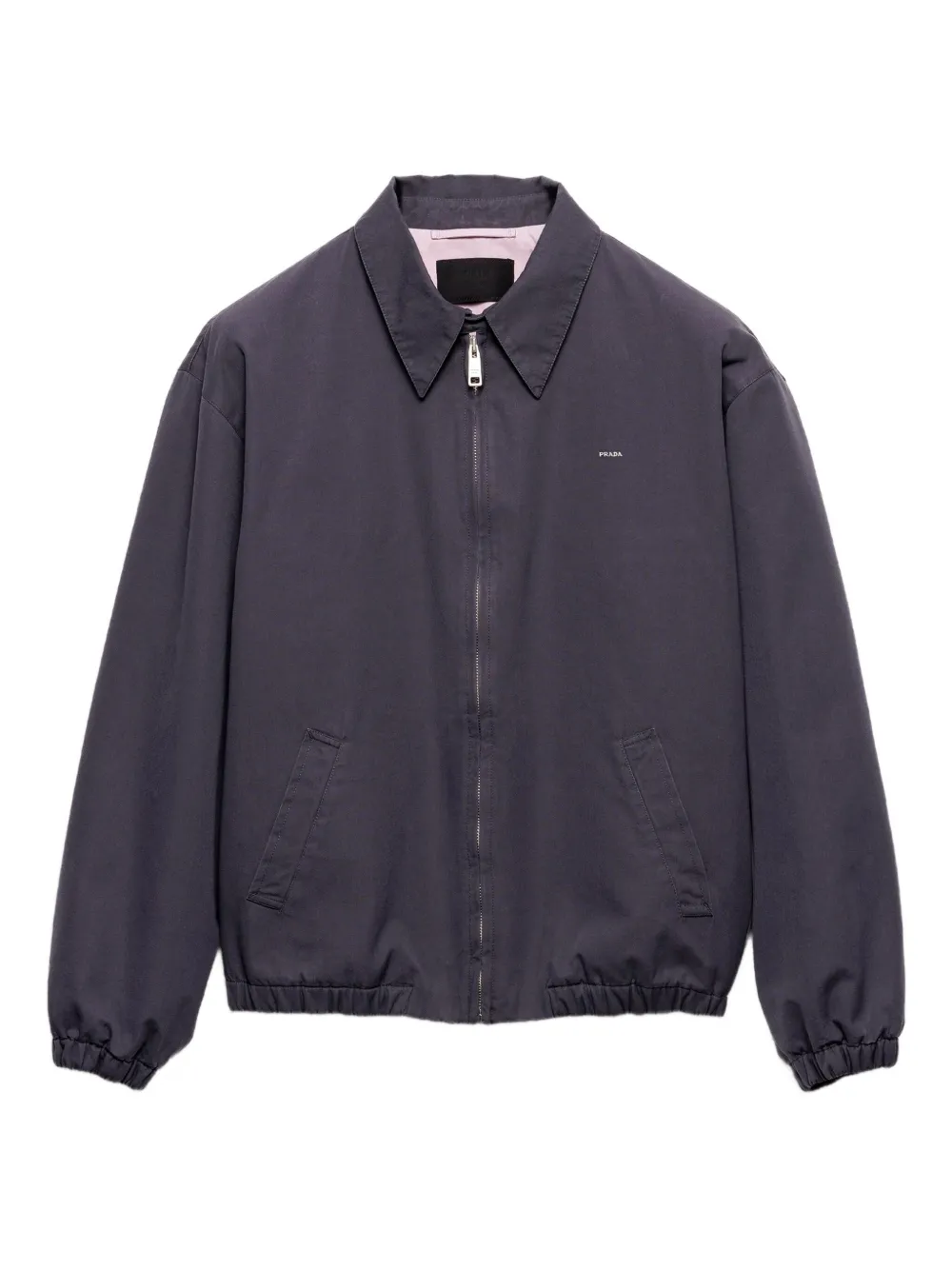 Куртка с вышитым логотипом Prada, серый
Куртка с вышитым логотипом Prada, серый